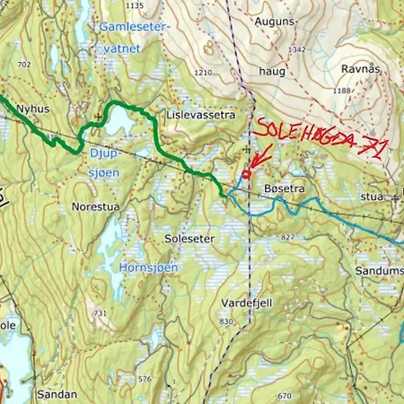 Solehogda 71. Unik Tommerhytte Som Er Handlaget *