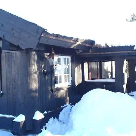 シャレー Solehogda 71. Unik Tommerhytte Som Er Handlaget